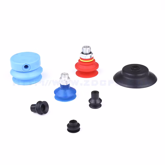 기계, 자동차, 로봇용 맞춤형 벨로우즈 고무 흡입 컵